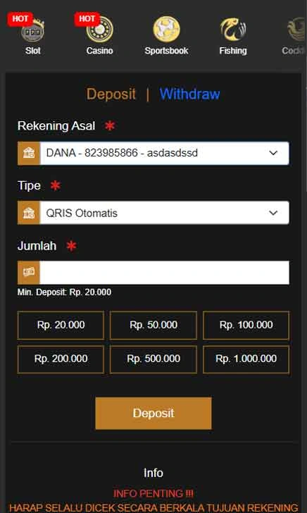 cara deposit 8180 Slot App Next